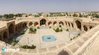 نمای بیرونی هتل کاروانسرای کوه پا - کوهپایه - اصفهان