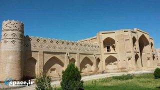 نمای بیرونی هتل کاروانسرای کوه پا - کوهپایه - اصفهان